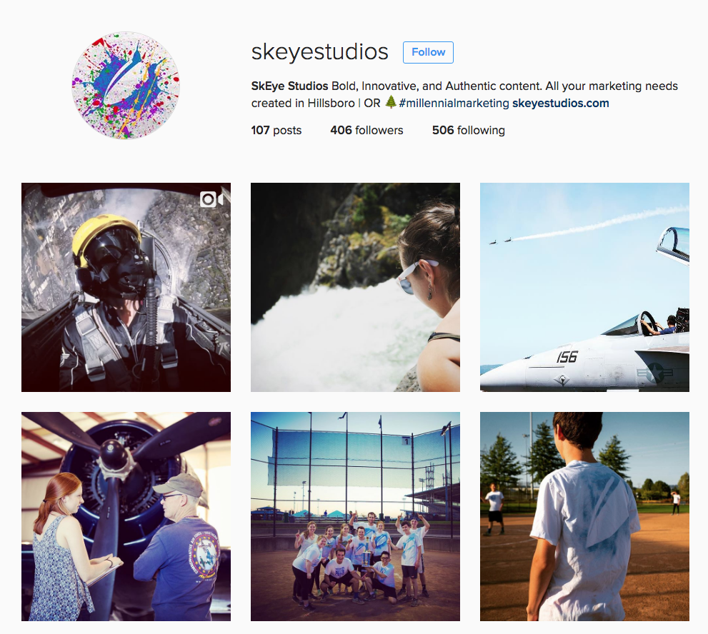 SkEye Studios Instagram